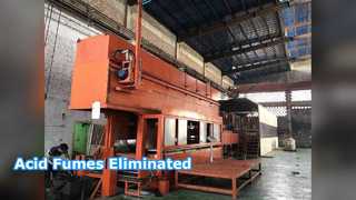 এসিড ফিউম সিল করা রুম ও স্ক্রাবার