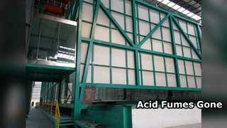 অ্যাসিড ফিউম এক্সট্রাকশন সিস্টেম 900 Pa 10s