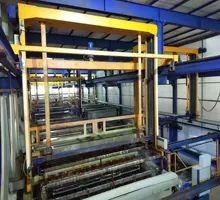 OEM ফিউম ফ্রি অ্যাসিড পিকলিং লাইন পুশ পুল টাইপ
