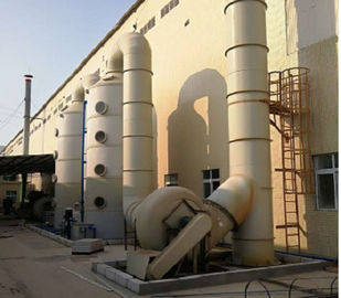 স্বচ্ছ পিভিসি / Φ4000 M × 7.3 মি সঙ্গে SEFA Ashrae এসজিএস শিল্পকৌশল এয়ার স্ক্রাবার সিস্টেম