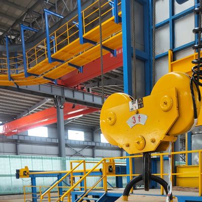 ধাতু তারের জন্য হট ডিপ গ্যালভানাইজিং লাইন ০-১৫মি/মিনিট কোটিং গতি