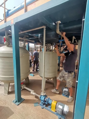 স্টেইনলেস স্টীল কাঠামো সহ 50/60Hz ফ্রিকোয়েন্সি শিল্প এসিড ফুম এক্সট্রাকশন সিস্টেম