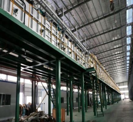 কাঠামো পাইপ 600kw হট ডিপ গ্যালভানাইজিং সরঞ্জাম