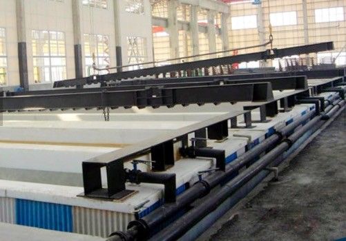 Galvanizing সরঞ্জাম হালকা মেরু দস্তা আবরণ মেশিন